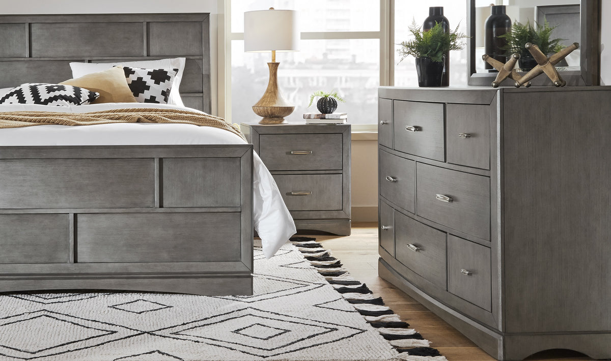 TORONTO NIGHTSTAND GRAY Najarian Furniture