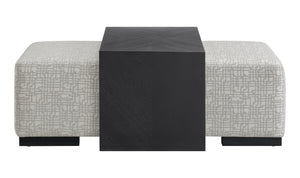 LUCA OTTOMAN & END TABLE