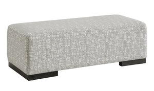 LUCA OTTOMAN & END TABLE