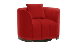 MILANO SWIVEL CHAIR - RED