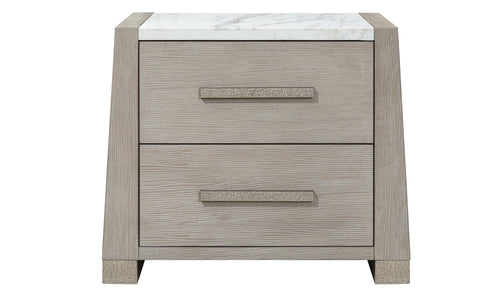 LINEA NIGHTSTAND with STONE TOP