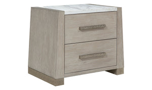 LINEA NIGHTSTAND with STONE TOP