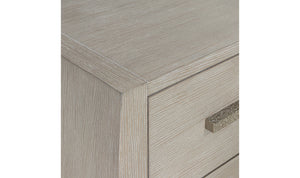 LINEA NIGHTSTAND with WOOD TOP