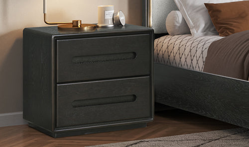 POLARIS 2 DRAWER NIGHTSTAND - ESPRESSO