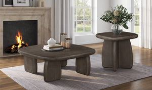 TAHOE END TABLE - CHESTNUT