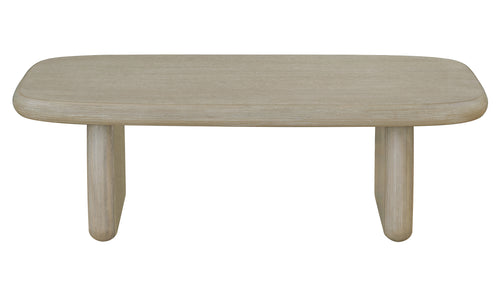 TAHOE RECTANGLE COFFEE TABLE - WAHSED OAK