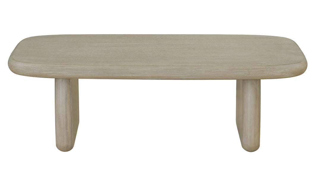 TAHOE RECTANGLE COFFEE TABLE - WAHSED OAK